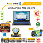 [ผ่อน 0% 10 เดือน]ACER ASPIRE 7 A715-59G-59Y6 /CORE 5 210H/ประกัน 3 Years Onsite/BY ITSTORE-ONLINE