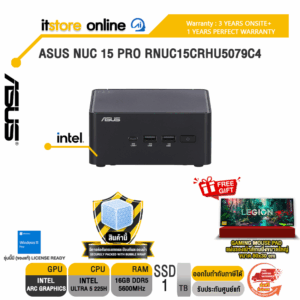 ASUS NUC 15 PRO RNUC15CRHU5079C4 /Ultra 5 225H/ประกัน 3 Years Onsite + 1 Year Perfect warranty/BY ITSTORE-ONLINE