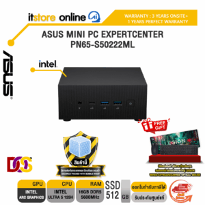 ASUS MINI PC EXPERTCENTER PN65-S50222ML /Ultra 5 125H/ประกัน 3 Years Onsite + 1 Year Perfect warranty/ BY ITSTORE-ONLINE
