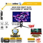 ASUS ROG SWIFT OLED PG27UCWM 27" MONITOR (OLED 4K 240Hz)/ประกัน 3 Years/BY ITSTORE-ONLINE