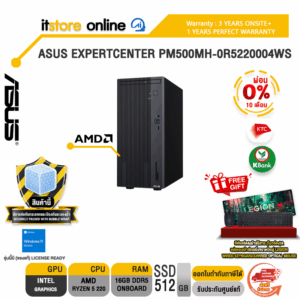 [ผ่อน 0% 10 เดือน]ASUS EXPERTCENTER PM500MH-0R5220004WS /Ryzen 5 220/ประกัน 3 Years Onsite + 1 Year Perfect warranty/BY ITSTORE-ONLINE