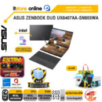 ASUS ZENBOOK DUO UX8407AA-SN955WA /Ultra X9 378H/ประกัน 3 Years PUR + 1Y Perfect warranty/BY ITSTORE ONLINE