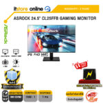 ASROCK 24.5" CL25FFB GAMING MONITOR (IPS FHD 144Hz)/ประกัน 3 Years/BY ITSTORE-ONLINE