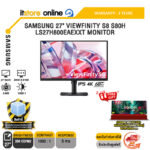 SAMSUNG 27" VIEWFINITY S8 S80H LS27H800EAEXXT MONITOR (IPS 4K 60Hz)/ประกัน 3 Years/BY ITSTORE-ONLINE