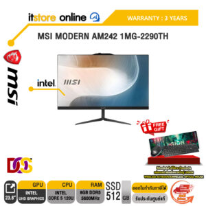 MSI MODERN AM242 1MG-2290TH /Core 5 120U /ประกัน 3 YEARS/BY ITSTORE ONLINE