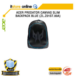 ACER PREDATOR CANVAS SLIM BACKPACK BLUE (ZL.Z01ST.004)/BY ITSTORE-ONLINE
