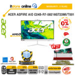 [ผ่อน 0% 10 เดือน]ACER ASPIRE AIO C24B-R7-58216GT23MI/T001 /Ryzen 7 5825U/ประกัน 3 Years/BY ITSTORE-ONLINE