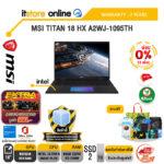[ผ่อน 0% 10 เดือน] MSI TITAN 18 HX A2WJ-1095TH /Ultra 9 290HX Plus /ประกัน 3 Years/BY ITSTORE ONLINE