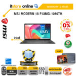 [ผ่อน 0% 10 เดือน]MSI MODERN 15 F13MG-1080TH /i3-1315U/ประกัน 2 Years/BY ITSTORE-ONLINE
