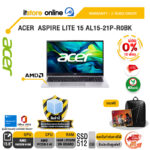 [ผ่อน 0% 10 เดือน]ACER  ASPIRE LITE 15 AL15-21P-R0BK /Ryzen 5 40/ประกัน 2 Years Onsite/BY ITSTORE-ONLINE