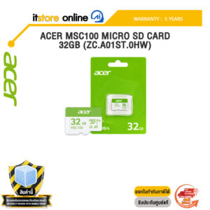 ACER MSC100 MICRO SD CARD 32GB (ZC.A01ST.0HW) /ประกัน 5 Years/BY ITSTORE-ONLINE