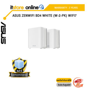 ASUS ZENWIFI BD4 WHITE (W-2-PK) WIFI7 /ประกัน 3 Years/BY ITSTORE-ONLINE