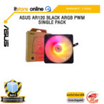ASUS AR120 BLACK ARGB PWM SINGLE PACK /ประกัน 5 Years/BY ITSTORE-ONLINE
