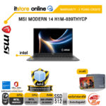 MSI MODERN 14 H1M-039THYCP /Core 3 p100U/ประกัน 3 Years Onsite/BY ITSTORE-ONLINE