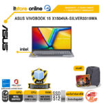 ASUS VIVOBOOK 15 X1504VA-SILVER3319WA /Core 3 100U/ประกัน 2 Years Onsite + 1 Year Perfect Warranty/BY ITSTORE-ONLINE