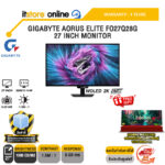 GIGABYTE AORUS ELITE FO27Q28G 27 INCH MONITOR (WOLED 2K/280Hz) /ประกัน 4 Years/BY ITSTORE ONLINE
