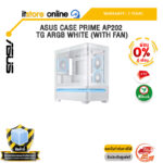 [ผ่อน 0% 6 เดือน]ASUS CASE PRIME AP202 TG ARGB WHITE (WITH FAN) /ประกัน 2 Years/BY ITSTORE-ONLINE