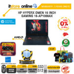 [ผ่อน 0% 10 เดือน]HP HYPERX OMEN 16 INCH GAMING 16-AP1066AX /Ryzen 9 8940HX/ประกัน 3 Years Onsite/BY ITSTORE-ONLINE