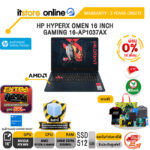 [ผ่อน 0% 10 เดือน]HP HYPERX OMEN 16 INCH GAMING 16-AP1037AX /Ryzen 9 8940HX/ประกัน 3 Years Onsite/BY ITSTORE-ONLINE