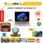 [ผ่อน 0% 10 เดือน]LENOVO THINKBOOK 14X 22BG001JTH /Ultra 5 226V/ประกัน 1 Year Onsite/BY ITSTORE-ONLINE
