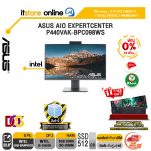 [ผ่อน 0% 10 เดือน]ASUS AIO EXPERTCENTER P440VAK-BPC098WS /i5-13420H/ประกัน 3 Years Onsite + 1 Year PW/BY ITSTORE-ONLINE