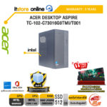 ACER DESKTOP ASPIRE TC-102-C73016G0TMI/T001 /Core 7 350/ประกัน 3 Years/BY ITSTORE ONLINE