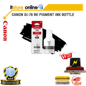CANON GI-76 BK PIGMENT INK BOTTLE/BY ITSTORE-ONLINE