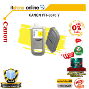 [ผ่อน 0% 6 เดือน]CANON PFI-3870 Y INK TANK/BY ITSTORE-ONLINE