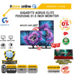 [ผ่อน 0% 10 เดือน]GIGABYTE AORUS ELITE FO32U24G 31.5 INCH MONITOR (WOLED UHD 240Hz)/ประกัน 3 Years/BY ITSTORE-ONLINE